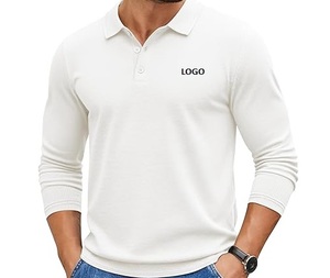 เสื้อเชิ้ตแขนยาวผู้ชายแบบสั่งทำพิเศษ ผ้าฝ้ายถัก 100% นุ่มสบาย ระบายอากาศได้ดี บริการ OEM พร้อมให้บริการ - Product Image 5