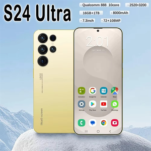 S24พรีเมี่ยม5G สมาร์ทโฟน S 16GB + 1TB 5G สองซิม7.3นิ้วเต็มหน้าจอโทรศัพท์มือถือ - Product Image 1