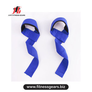 JUST FITNESS GEARS Support de poignet réglable avec fermeture auto-agrippante antidérapant pour musculation rouge unisexe entraînement de force - Product Image 3