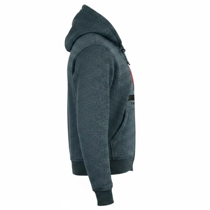 Sweat-shirt à capuche zippé pour homme, personnalisable, respirant, vêtement de sport décontracté pour homme - Product Image 5