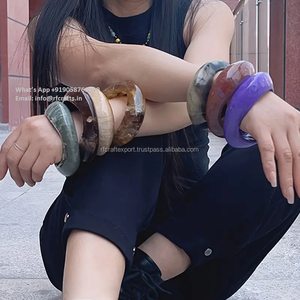 RFcrafts High Quality Resin Bangle <b>Bracelet</b> Fine Jewelry <b>for</b> Women <b>Girls</b> <b>for</b> Party Wedding Christian Religious Symbol Moissanite - Product Image 6