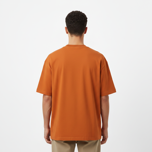 Camiseta Personalizada con Estampado DTG, Lavada, de Algodón Grueso, Estilo Casual, Manga Corta, para Hombre - Product Image 5