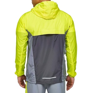 เสื้อแจ็คเก็ตผู้ชายสีเขียวมะรุม รุ่นใหม่ ผ้าโพลีเอสเตอร์ 100% ระบายอากาศได้ดี กันลม ไซส์ใหญ่ ลดราคาพิเศษ - Product Image 3
