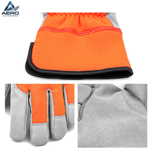 Guantes de Trabajo de Cuero Industriales 2026 de Alta Visibilidad con Detalles Reflectantes y Tejido Transpirable Mejorado - Product Image 6