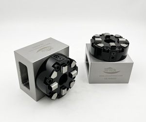 Hpedm Make Systeem 3r-610.21-s Precisie Staal Handmatige Klauwplaat Met Plaat Voor HE-R06650 - Product Image 3