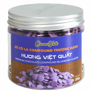 Best Sale Compound Chocolate Wholesale Manufacture OEM/ODM HALAL Blueberry Chocolate Button Cocoa Bakery <b>Biscuits</b> Good Price - Product Image 1