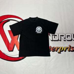 Camisetas personalizadas de alta calidad, bajo MOQ OEM, con impresión DTG, DTF, serigrafía, impresión en relieve, logotipo gráfico, camisetas extragrandes, estilo urbano, camisetas DTF. - Product Image 1