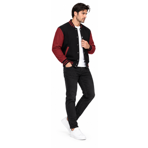 Veste universitaire pour homme, veste de baseball personnalisée style Letterman, vente en gros, OEM, ODM, usine de vêtements, veste universitaire - Product Image 2