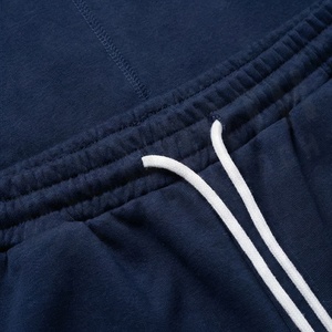 Ensemble de survêtement bleu marine à capuche pour homme, manches longues, vêtements de sport décontractés avec poches latérales, fermeture à cordon, coupe régulière, tenue d'automne - Product Image 6
