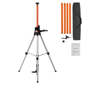 Treppiede per Livella Laser Industriale Rinforzato con Attacco Filettato da 1/4" e 20 5/8" 11, Regolazione Altezza 40.94-133.85 Pollici, Bolla di Livellamento - Product Image 1