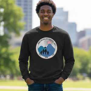 Sudadera con estampado gráfico para hombre Jack and Jill, suéter informal de manga larga con cuello redondo, ropa de calle suave y cómoda - Product Image 5