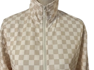 Chaqueta Cortavientos Color Beige con Capucha y Logotipo Personalizado, Chaqueta Impermeable y Transpirable para Hombre - Product Image 4
