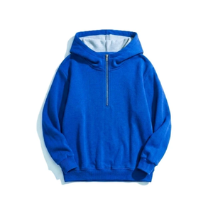 Nouveauté : Sweat-shirts à fermeture éclair pour hommes, style streetwear, 100% coton, coupe classique, design personnalisable, printemps - Product Image 3