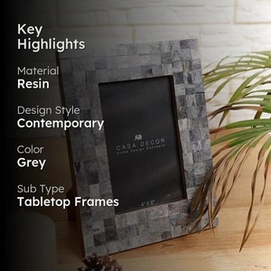 Handmade Bone Photo <b>Frame</b> 4x6 Inch Rectangular Rustic Tabletop <b>Picture</b> <b>Frame</b> Vertical - Product Image 5