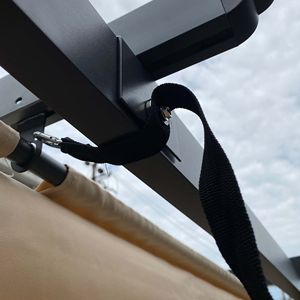 Pergola rétractable extérieure de 13x10 pieds avec auvent et abri solaire pour jardins, terrasses et arrière-cour pour patios - Product Image 5