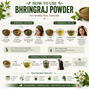 Poudre de Bhringraj Pure en Gros pour Soins Capillaires – Poudre de Bhringraj Naturelle à Base de Plantes pour Soutenir les Soins des Cheveux et Nourrir le Cuir Chevelu - Product Image 5