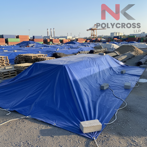 Lona de Cobertura para Materiales de Construcción, Resistente al Agua, Reforzada, Multiusos, para Obras de Construcción y Almacenamiento al Aire Libre - Product Image 5