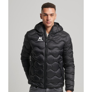 Chaqueta Acolchada Ligera y Cálida para Niños, Color Negro, Venta al Por Mayor de Fábrica 2026 - Product Image 4
