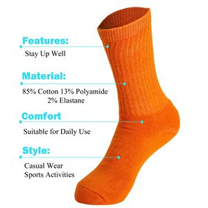 Calzini sportivi da ginnastica, 3 paia, in cotone traspirante, taglia scarpe da 5 a 10 - Product Image 5