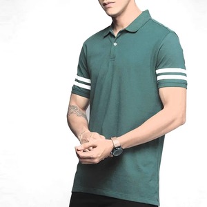 เสื้อโปโลผู้ชายลำลองขายดี ดีไซน์ใหม่ รับสกรีนโลโก้ เสื้อโปโลผู้ชายทันสมัย ระบายอากาศได้ดี พร้อมรับสกรีนตามแบบ - Product Image 1