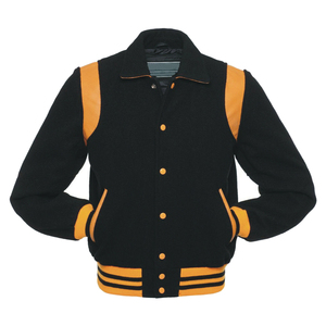 Wholesale Saleh Enterprises Custom Unisex Winter Embroidered Varsity Jacket Premium Wool Fabric <b>Blend</b> Streetwear Vintage OEM ODM - Product Image 3