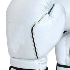 Guantes de Boxeo de Cuero para Gimnasio, Entrenamiento, Sparring, Artes Marciales, Forro Transpirable, Cierre de Gancho y Bucle, Ajuste Cómodo - Product Image 4