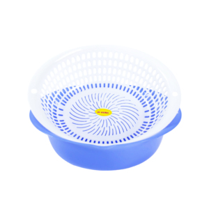 Juego de Cesta y Colador de Plástico Ecológico, Diseño Ovalado, para Lavar Frutas y Verduras en la Cocina, Venta al por Mayor de Fábrica - Product Image 6