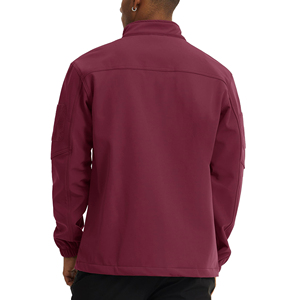 Nouvelle Veste Softshell Imperméable à Col Montant et Logo Frontal, Collection Hiver 2026 – Vente Chaude Directe Usine, Design Tendance, Vente en Gros - Product Image 1