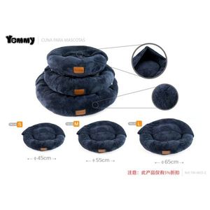 Yommy Pet Bed Round Nest <b>Plush</b> Soft Warm Dog <b>Cat</b> Bed S M L Size - Product Image 3