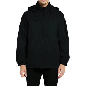Chaqueta Impermeable para Hombre, Ligera y Plegable, con Capucha, Cortavientos - Product Image 4