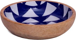 Decorative Mango Wood Snack Serving Bowl For Dry Fruits Chips Coffee <b>Table</b> Countertop <b>Display</b> Key Bowl Tableware Kitchen Living - Product Image 4