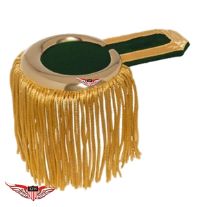 Epaulettes de Lujo para Hombro con Detalles en Latón Antiguo y Tela Resistente - Product Image 1