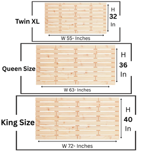 Cabecero de Cama King Size de Madera Tallada a Mano, Diseño Mandala, Panel de Pared de Madera de Pino, Decoración de Lujo - Product Image 6