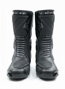 Bottes de moto en cuir sur mesure, design unique et tendance, pour hommes, qualité supérieure, doublure en mesh, service OEM, style cycliste - Product Image 3