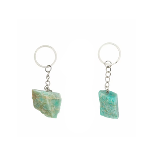 High quality Crystal Keychain Amazonite Rough <b>Key</b> Chine Natural Stone <b>Key</b> Holder Gifts for Women <b>Key</b> <b>Chain</b> wholesale - Product Image 6