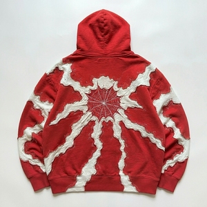 Sudadera con Capucha para Hombre, Diseño Personalizado, Estilo Desgastado, Corte Holgado, Logotipo Aplicado en el Pecho, OEM ODM, Ropa Urbana - Product Image 5