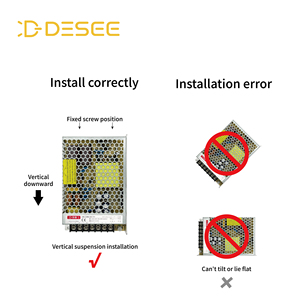 مزود طاقة فائق النحافة من سلسلة LRS بقوة 150 واط و24 فولت تيار متردد/مستمر مع شهادة BIS وكفاءة 88% لإضاءة LED - Product Image 5