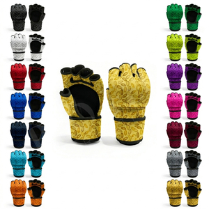 Guantes de Combate para Artes Marciales, BJJ, MMA, OEM, ODM, Cómodos, de Dedos Cortos, Equipo de Protección, Guantes de Sparring - Product Image 1