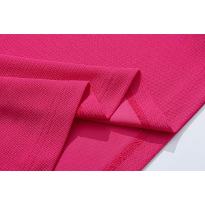 Chemise de golf pour homme à blocs de couleur, col contrasté bicolore, respirante, en coton et élasthanne, coupe ajustée, manches courtes - Product Image 4