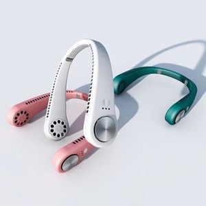 Ventilador de cuello USB portátil Enfriador de aire colgante Pequeño aire acondicionado eléctrico-para enfriamiento - Product Image 5
