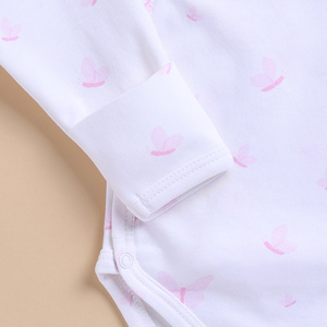 Combinaison Kimono en Bambou Biologique de Qualité Supérieure - Imprimé Papillon - Product Image 4