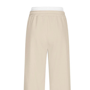 Sweatpants surdimensionnés en tissu double de haute qualité avec logo personnalisé, streetwear pour hommes, joggings à jambes larges - Product Image 5