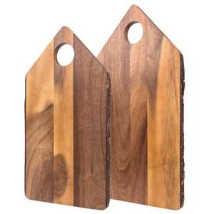 Bandeja Redonda Artesanal de Resina y Madera con Diseño de Olas Oceánicas, Tabla de Charcutería Circular de Epoxi Azul, Plato para Quesos, Regalo de Cocina - Product Image 1