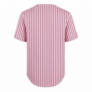 เสื้อเบสบอลผู้ชายสั่งทำพิเศษ ระบายอากาศ แห้งเร็ว ติดกระดุม ชุดทีมกีฬา น้ำหนักเบา โพลีเอสเตอร์ ไซส์ใหญ่ พิมพ์ลายด้วยความร้อน - Product Image 4