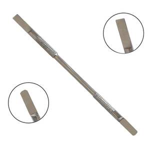 Pousse-cuticules à double extrémité en acier inoxydable, outils de manucure et pédicure, pousse-cuticules sur mesure - Product Image 2