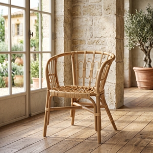 Mexico <b>Chair</b> Teak Wood Core <b>Foldable</b> Outdoor Seating Premium Handwoven Armchair Anti-Dust Mite Resort Style Patio Furniture - Product Image 4