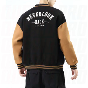 Veste de baseball classique pour homme à manches longues, 100 % laine, avec impression personnalisée, patchs en chenille et logo sur mesure - Product Image 6