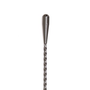 Cuillère à bar en acier inoxydable de qualité supérieure avec manche torsadé, élégante, pour mélanger les cocktails, accessoire professionnel pour le service des boissons - Product Image 4
