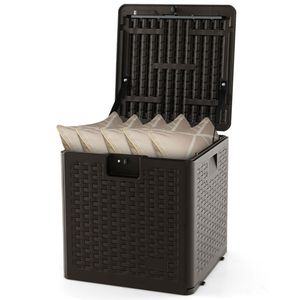 Contenitore per Stoccaggio Resistente alle Intemperie da 31/73/100 Galloni con Coperchio Bloccabile, Soluzione per Deposito e Stoccaggio - Product Image 5