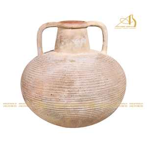 AN546H110 Art-home Céramique Pot en céramique blanc moderne Finition galvanisée pour la maison Plantes d'intérieur Décor de jardin Mini paysages - Product Image 1